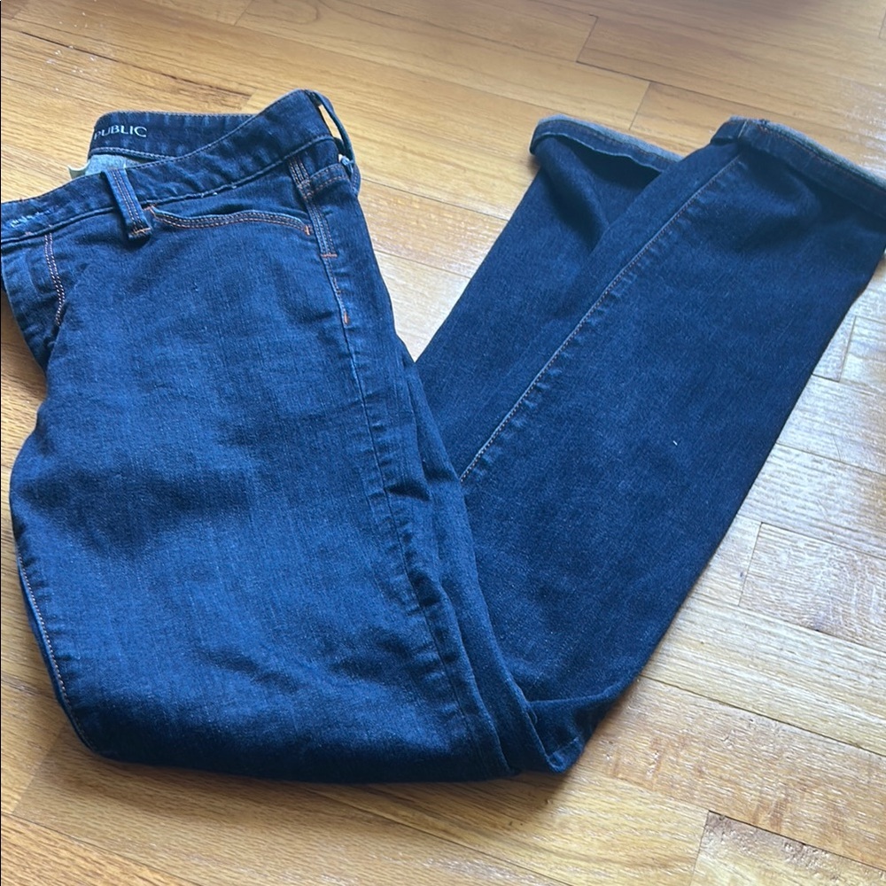 Banana Republic Dark Blue Skinny Jeans - 25P